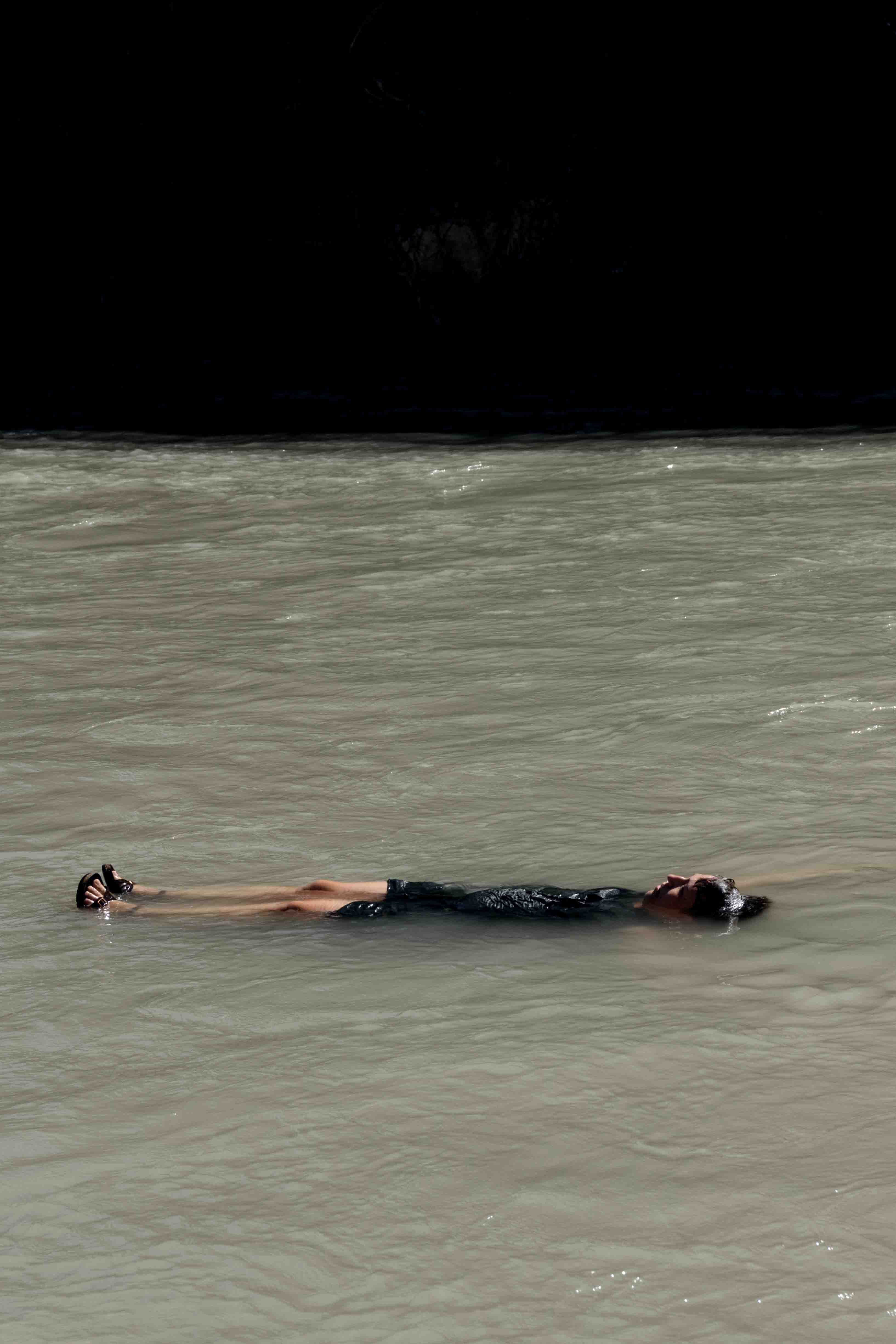 Foto der Performance, Blanca