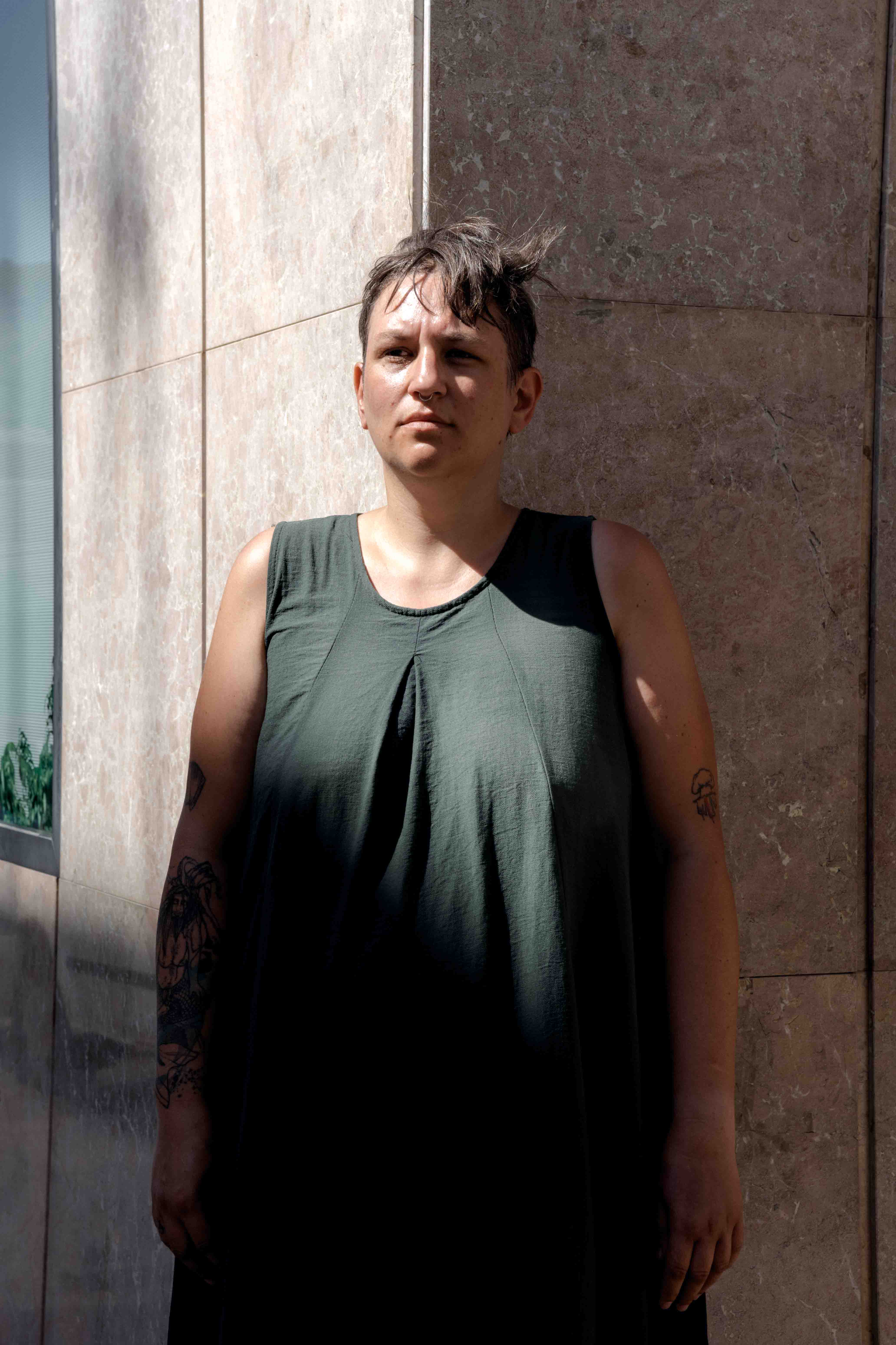 Foto der Performance, Blanca