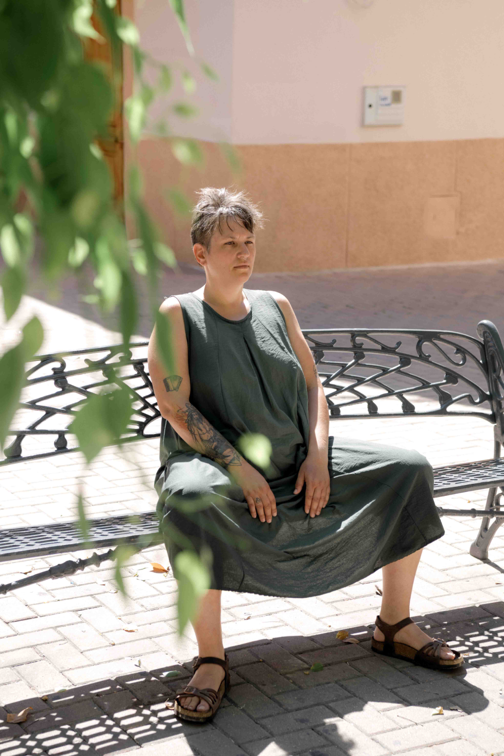 Foto der Performance, Blanca